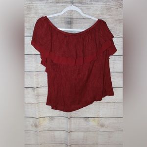 Cato- off the shoulder Red shirt size 22/24